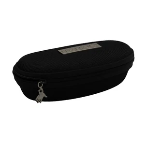 Estuche deportivo I NEED YOU para gafas curvas con cremallera negro caja de gafas - Imagen 1 de 3