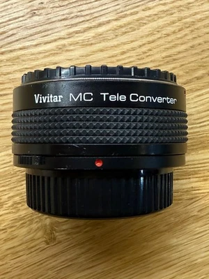 Vivitar Automatic Tele Converter 2X-21 Olympus OM Mount nice condition  - Image 1 of 4