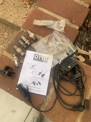 **BRAND NEW** OTTO Communications Microphone & Ear Piece Wiring Kit + Extras - Image 1 of 4