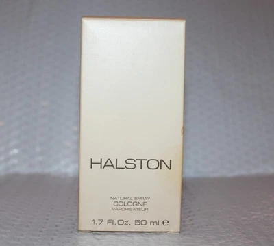 罕见 NOS 复古女式 Halston 自然喷雾古龙水 1.7 液量盎司/50 毫升全新带盒 — 第 1/4 张图片