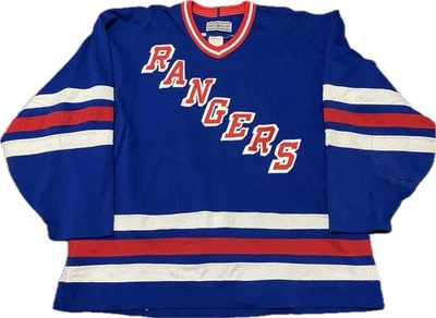 New York Rangers Blank CCM Authentic NHL Hockey Jersey Size 52 - Image 1 of 4