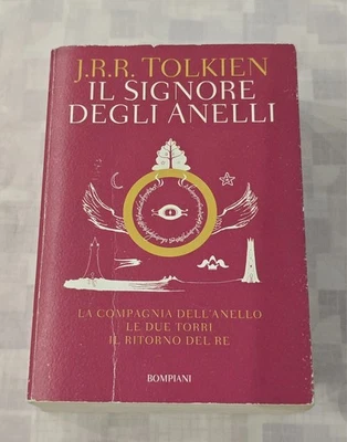 Il Signore degli Anelli J.R.R. Tolkien edizione Rossa Bompiani Giunti 2019 - Immagine 1 di 4