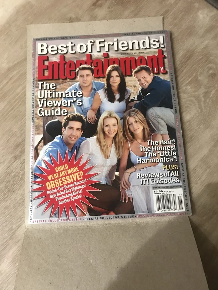 BEST OF FRIENDS ENTERTAINMENT WEEKLY MAGAZINE FALL 2001 - Image 1 of 1
