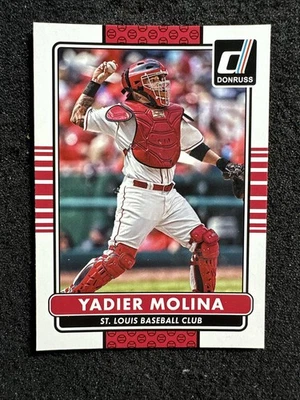 YADIER MOLINA #160 2015 Donruss Baseball QTY St. Louis Cardinals - Imagem 1 de 2