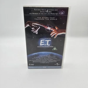 E.T. The Extra-Terrestrial VHS Video Digitally Remastered With Interviews - Picture 1 of 7