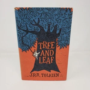 Tree and Leaf by J.R.R. Tolkien - 1st American 1st Printing 1965 DJ UNCLIPPED! - Picture 1 of 15