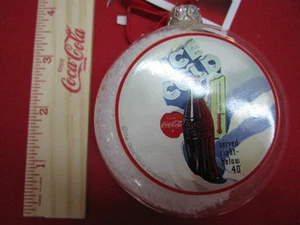 Lote de 2 adornos de Coca-Cola Kurt Adler - Imagen 1 de 3