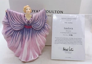 Royal Doulton HN Icons Limited Edition HN 5655 Isadora - Boxed and COA - Picture 1 of 10