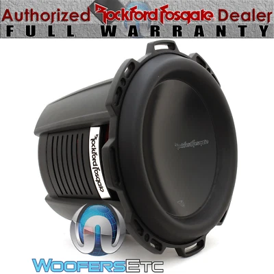 ROCKFORD FOSGATE T1D410 10" POWER 1200W SUB 4-OHM DVC SUBWOOFER BASS SPEAKER NEW - Image 1 of 4