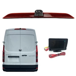 Rear Brake Light Camera + Monitor for Maxus V90 Delivery 9 Vans 2019 onwards - Picture 1 of 22