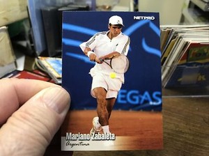 Mariano Zabaleta 2003 NetPro Tennis Rookie Card #78