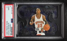 1999 Press Pass Net Burners Steve Francis #NB1 PSA 9 MINT Rookie RC