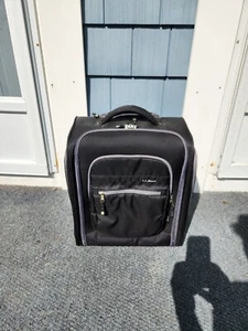 LL Bean  16” Overnight Carry On Rolling Wheeled Suitcase Bag - Picture 1 of 9