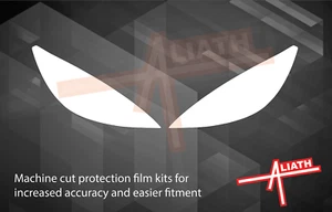 Fits Peugeot RCZ 2009-15 Headlights CLEAR Stone chip guard paint Protection film - Picture 1 of 3