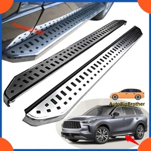 Fits Infiniti QX60 2022 2023 Running Boards Side Steps Nerf Bar Protector Pedal - Picture 1 of 13