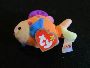 Lips the Fish McDonald's Ty Beanie Baby new in original packaging - Picture 1 of 3