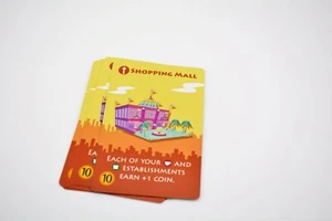 Piezas de repuesto de juego Machi Koro - puntos de referencia - centro comercial - Imagen 1 de 2