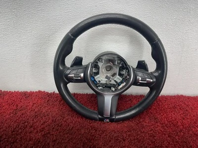 Рулевое колесо BMW F07 F10 F06 F12 F13 M-Sport в сборе кожа с подогревом от оригинального производителя 95K - Изображение 1 из 4