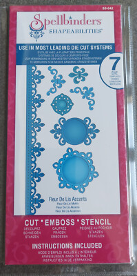 Spellbinders Shapeabilities Fleur De Lis Acce...