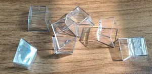 10x of IBM Model F Model M Clear relegendable cap and stem (new repro) keyboard