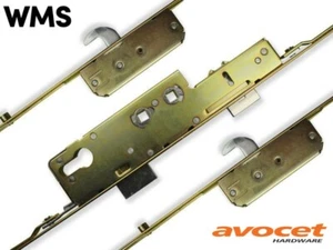 Avocet Wms Upvc Door Lock old Style 2 Hook 2 Roller Gold Plate 35mm Multi Point - Picture 1 of 5