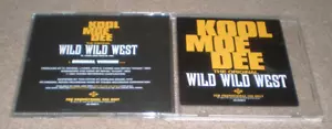 KOOL MOE DEE Wild Wild West 1999 U.S. Advance CD Single w/Hype Stick on Cover - Picture 1 of 1