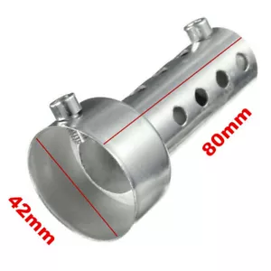 42 mm Motorrad Auspufftopf Schalldämpfer Universal DB Killer Exhaust Muffler - Bild 1 von 6