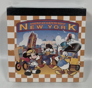 RARE Tokyo Disney Sea American Waterfront New York Notepad Mickey Scrooge Donald - Picture 1 of 3