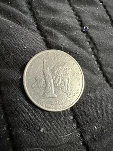 2001-P 25C New York 50 States Quarter - Picture 1 of 2