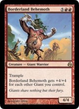 Borderland Behemoth - Foil ~ Moderately Played Morningtide MTG Magic UltimateMTG