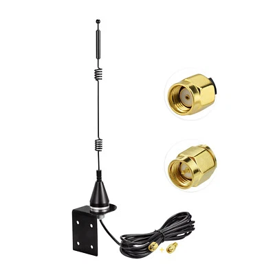 WiFi Antenna Dual Band Wall Mount MIMO RP-SMA SMA for Wireless Security Camera - Image 1 of 4