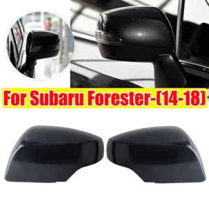 Fits Subaru Forester SJ 2014-2018 Rearview Mirror w/ Turn Light Cover Cap 2PCS , - Picture 1 of 8