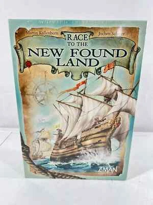 RACE TO THE NEW FOUND LAND Board Game ZMAN Games NEW AND SEALED - Image 1 of 3