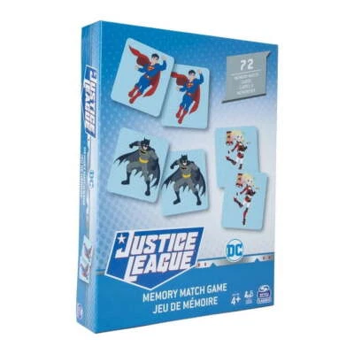 Spin Master DC Justice League Memory Matching Game - 72 Memory Cards - Image 1 of 3