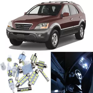 12pcs White Interior LED Light Package Kit for Kia Sorento 2003-2008 - Picture 1 of 10