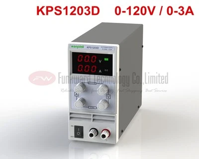 KPS1203D Adjustable Mini Switch DC Power Supply Output 0-120V 0-3A AC110-220V - Image 1 of 4