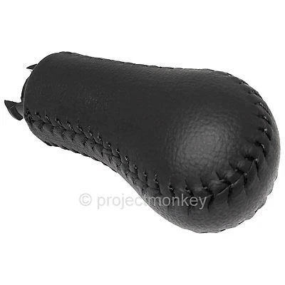OEM Honda 91-99 Acura NSX NA1 NA2 Black Leather Shift Knob Shiftkob Genuine Part - Image 1 of 2