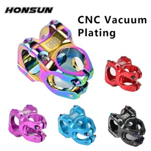 31.8*35MM MTB Bike Stem CNC Bike Short Stem 3D Forged Alloy 0°Mountain Bike Stem - Picture 1 of 16