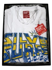 Tommy Hilfiger Denim vs Marvel Silver Surfer Boys T-Shirt Size Large White New - Picture 1 of 5