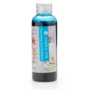 Cyan Edible Ink Refill Bottle 3.38 oz (100ml) Compatible for Canon Models - Picture 1 of 1