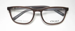 OGA Morel 8315O Brown MM042 Plastic Wide Eyeglasses Frame 57-19-145 France 83150 - Picture 1 of 4