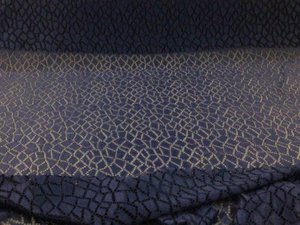 Embroidered Stretch Lace Apparel Fabric Sheer Abstract Space Blue WW414 - Picture 1 of 1