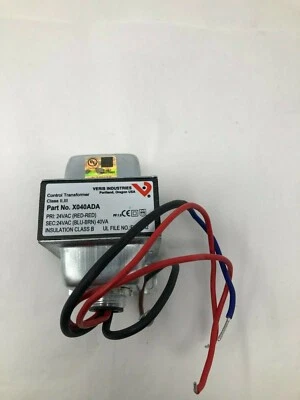 Veris Industries X040ADA Control Transformer 24-24VAC w/Foot Single Hub Mount - Image 1 of 4