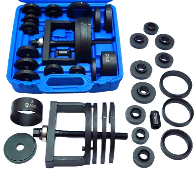 Extracteurs d'Adaptateur de Presse Kit Outils de Roulement de Roues 23 PCS - Photo 1/4