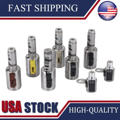 Transmission Solenoid Kit Set 09G 8Pcs For Volkswagen Beetle Jetta Golf Passat — 第 1/4 张图片