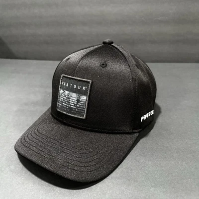 PGA Tour - Black Golf Cap - Pro Series Hat - Adjustable Moisture Wicking - Image 1 of 4