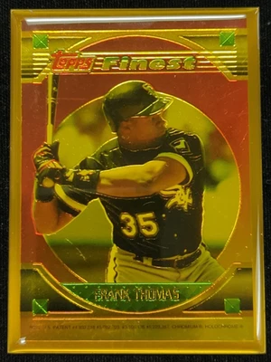 1994 Topps Stadium Club Members Only Finest Bronze Frank Thomas #3 HOF - Image 1 of 4