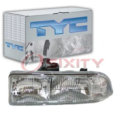 Conjunto de faros izquierdos TYC para Chevrolet S10 1998-2004 iluminación eléctrica año Foto 1 de 4