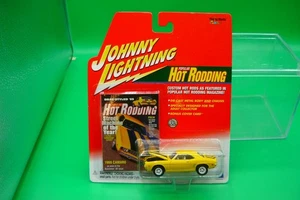 Johnny Lightning Popular Hot Rodding 1969 Chevy Camaro Yellow White LIGHTNING - Bild 1 von 2