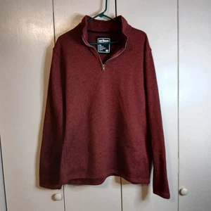 Urban Pipeline XXL ROT 1/4 Zip Pullover Mock Neck RN73277(0156N) - Bild 1 von 7